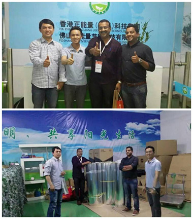 印度客戶參觀訪問(wèn)正能量科技