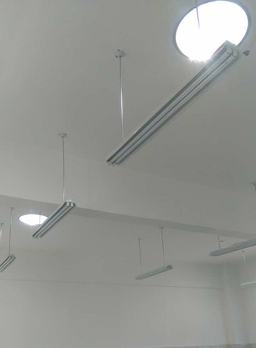 校園無電導(dǎo)光管采光照明效果 校園無電導(dǎo)光管采光照明效果
