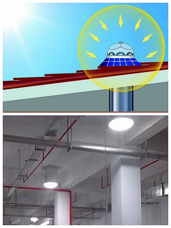 車(chē)庫(kù)日光照明系統(tǒng)原理圖 車(chē)庫(kù)日光照明系統(tǒng)原理圖