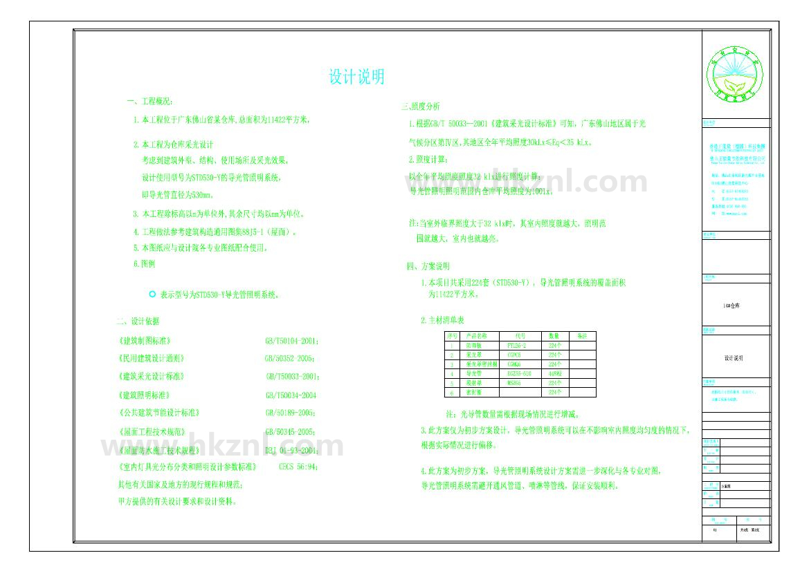 佛山XX14#倉庫導光管采光系統(tǒng)設計方案圖 佛山XX14#倉庫導光管采光系統(tǒng)設計方案圖