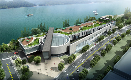 杭州桐廬規(guī)劃展示館無電照明應用 杭州桐廬規(guī)劃展示館無電照明應用