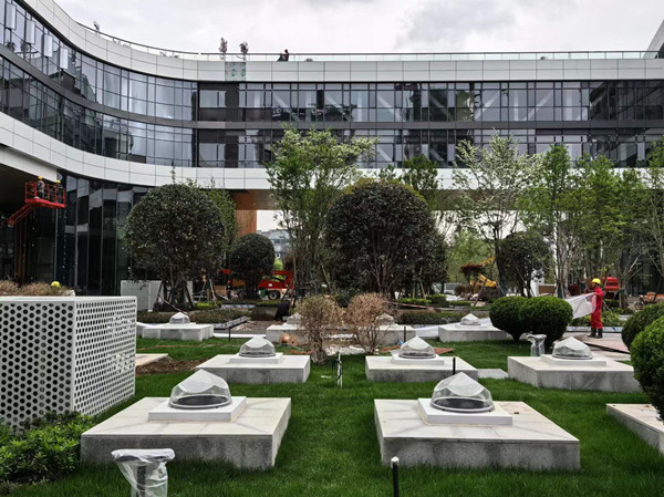 無電照明系統(tǒng)應(yīng)用于中國移動成都研究院 無電照明系統(tǒng)應(yīng)用于中國移動成都研究院